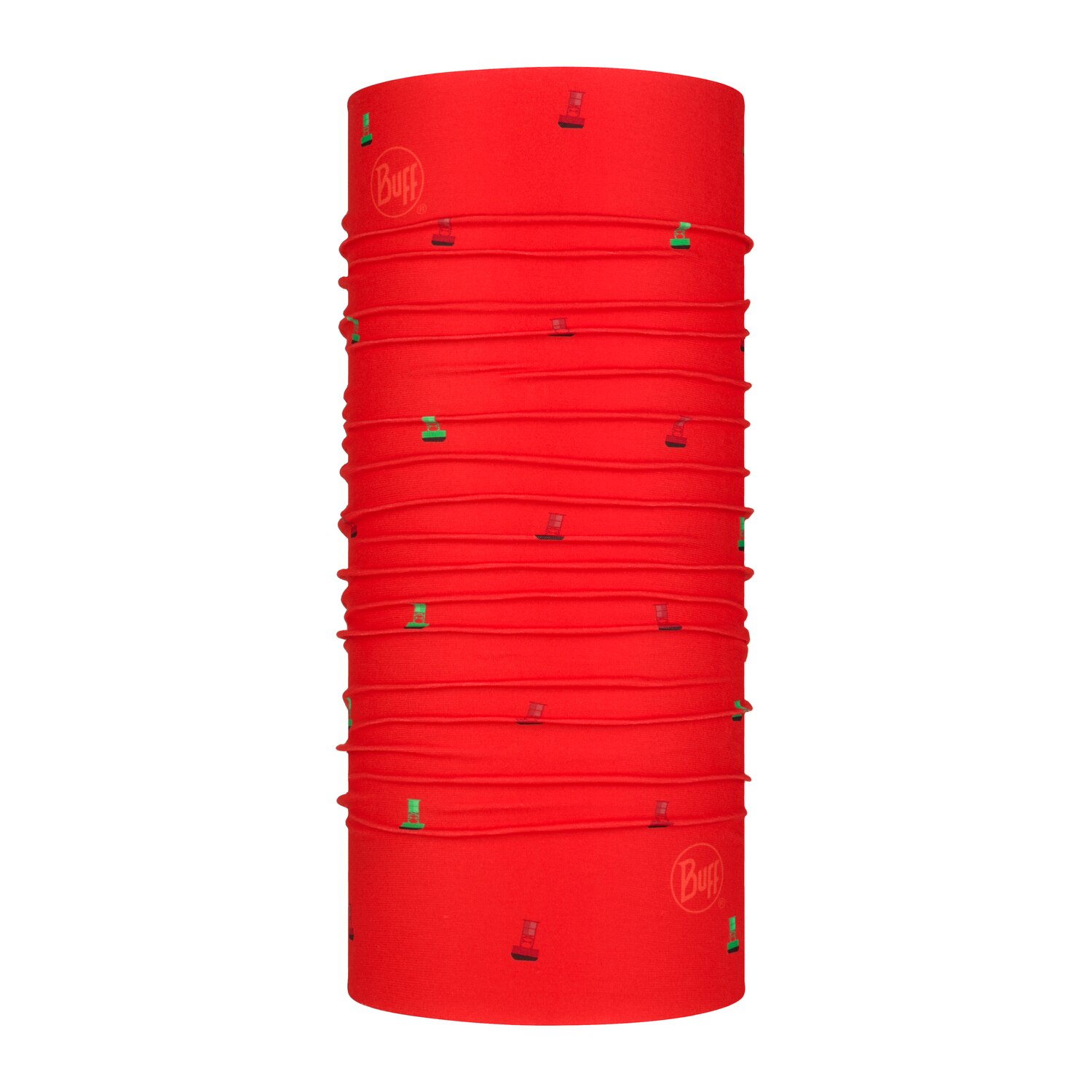 Bandana Buff New Original pentru Adulti CHANNELS RED