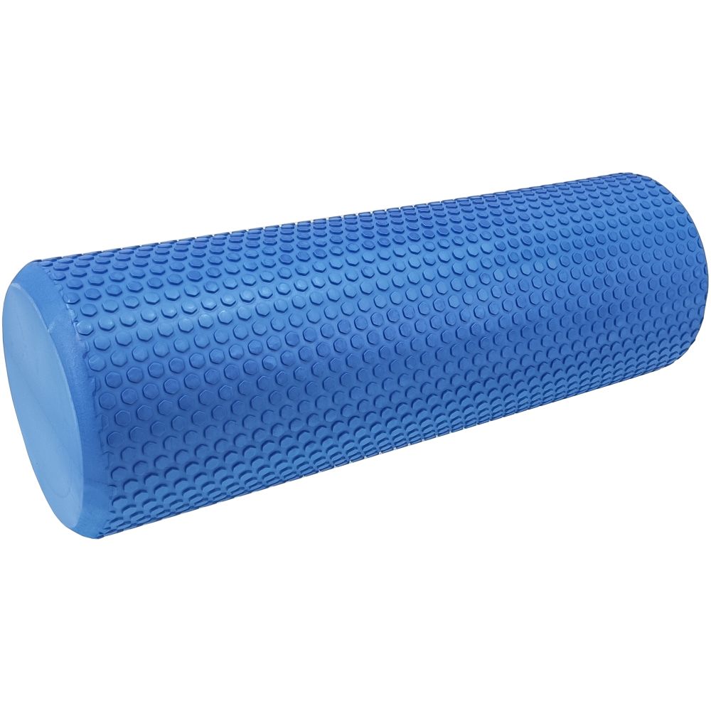 Rola de spuma pentru Pilates si yoga, MAXIMA, 45 x 15 cm, Albastru - eMAG.ro