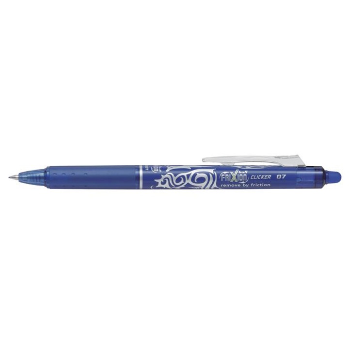PILOT "Frixion Clicker" rollertoll, 0,35 mm, törölhető, kék