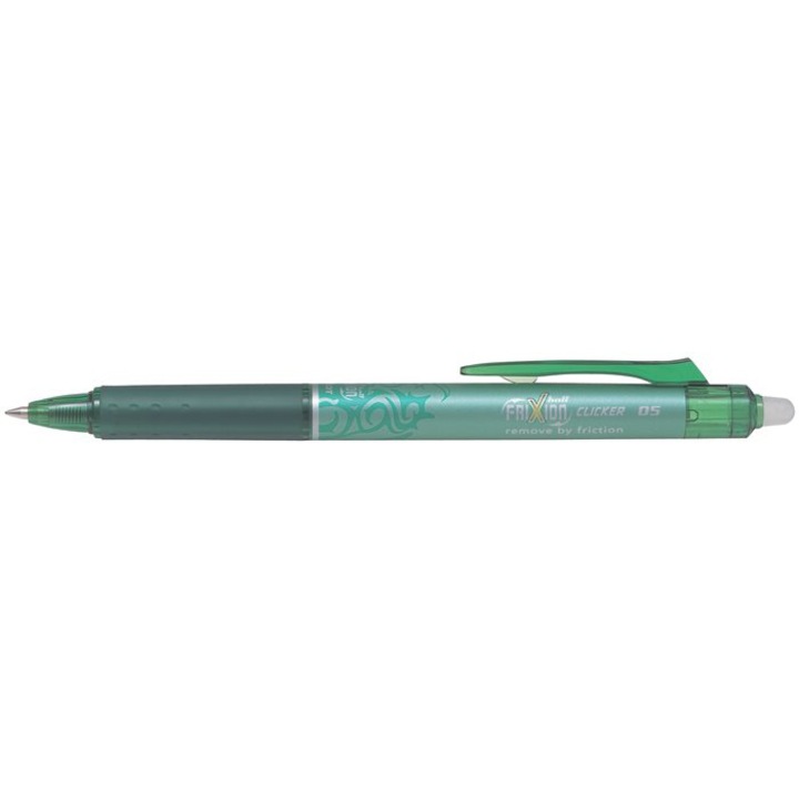PILOT "Frixion Clicker" rollertoll, 0,25 mm, törölhető, zöld