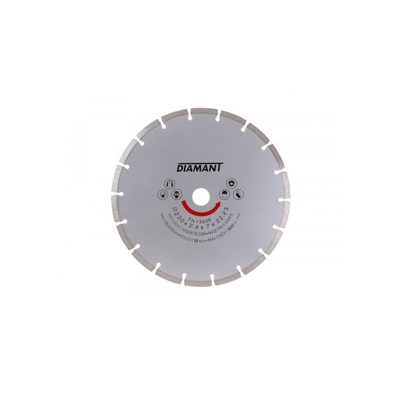 Disc diamantat segmentat Diamant 230 mm 21123