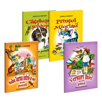 Pachet Poezii pentru copii ilustrate 1 Pachet Poezii pentru copii ilustrate 1