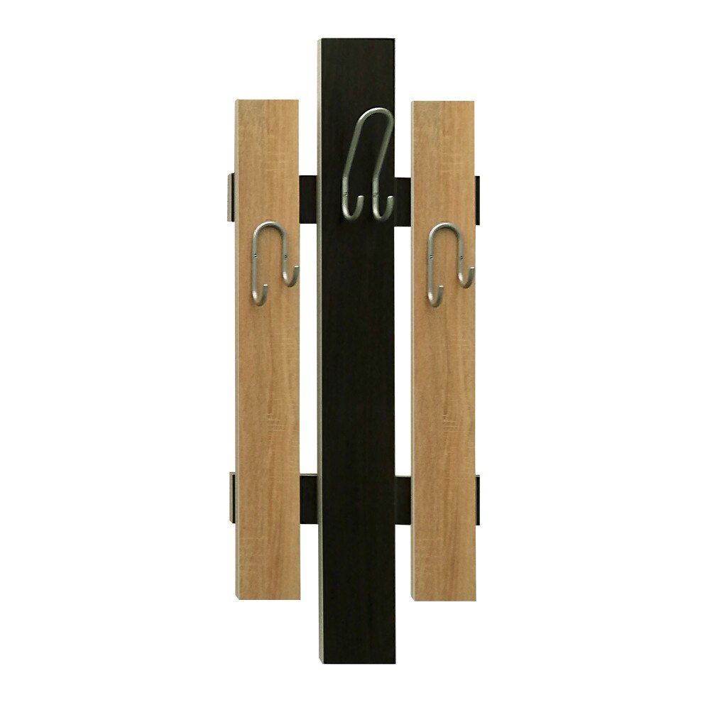 Cuier Rain, de perete, wenge / sonoma , 400 x 36 x 1000 mm