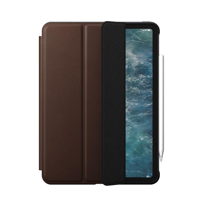 Husa piele naturala NOMAD Rugged Folio iPad Pro 11 inch (2018/2020) Brown