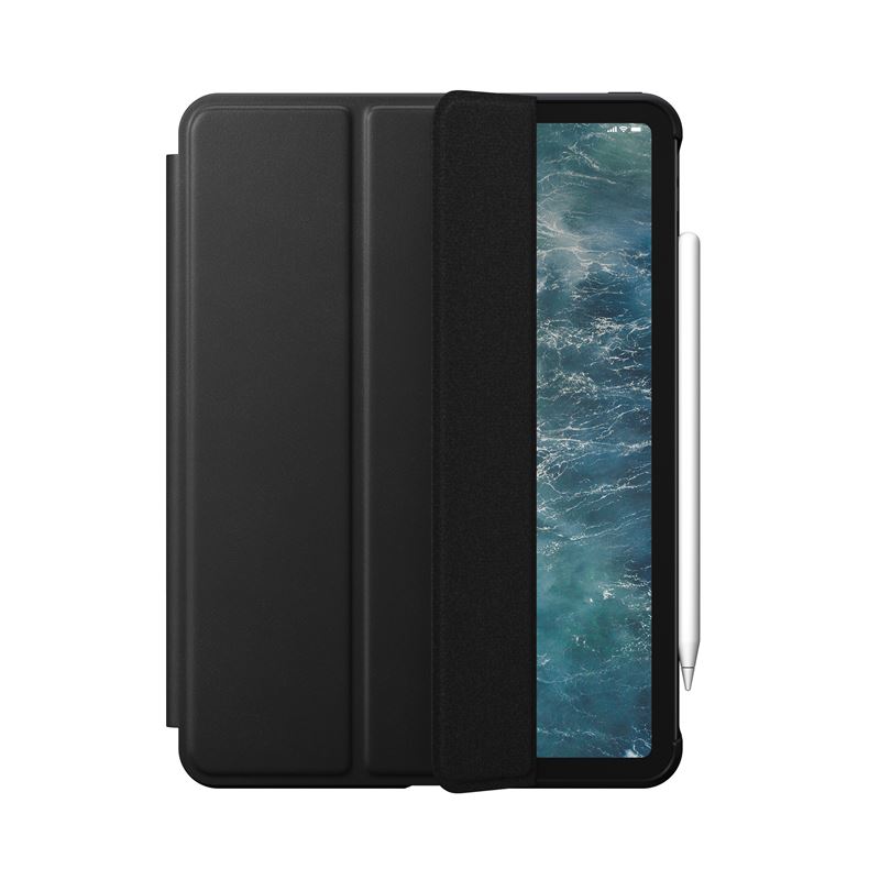Husa piele naturala NOMAD Rugged Folio compatibila cu iPad Pro 11