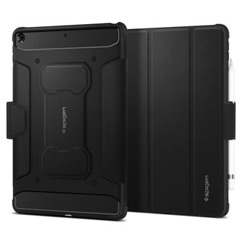 Husa Spigen Rugged Armor Pro compatibila cu iPad 10.2 inch (2019/2020/2021) Black Husa Spigen Rugged Armor Pro compatibila cu iPad 10.2 inch (2019/2020/2021) Black