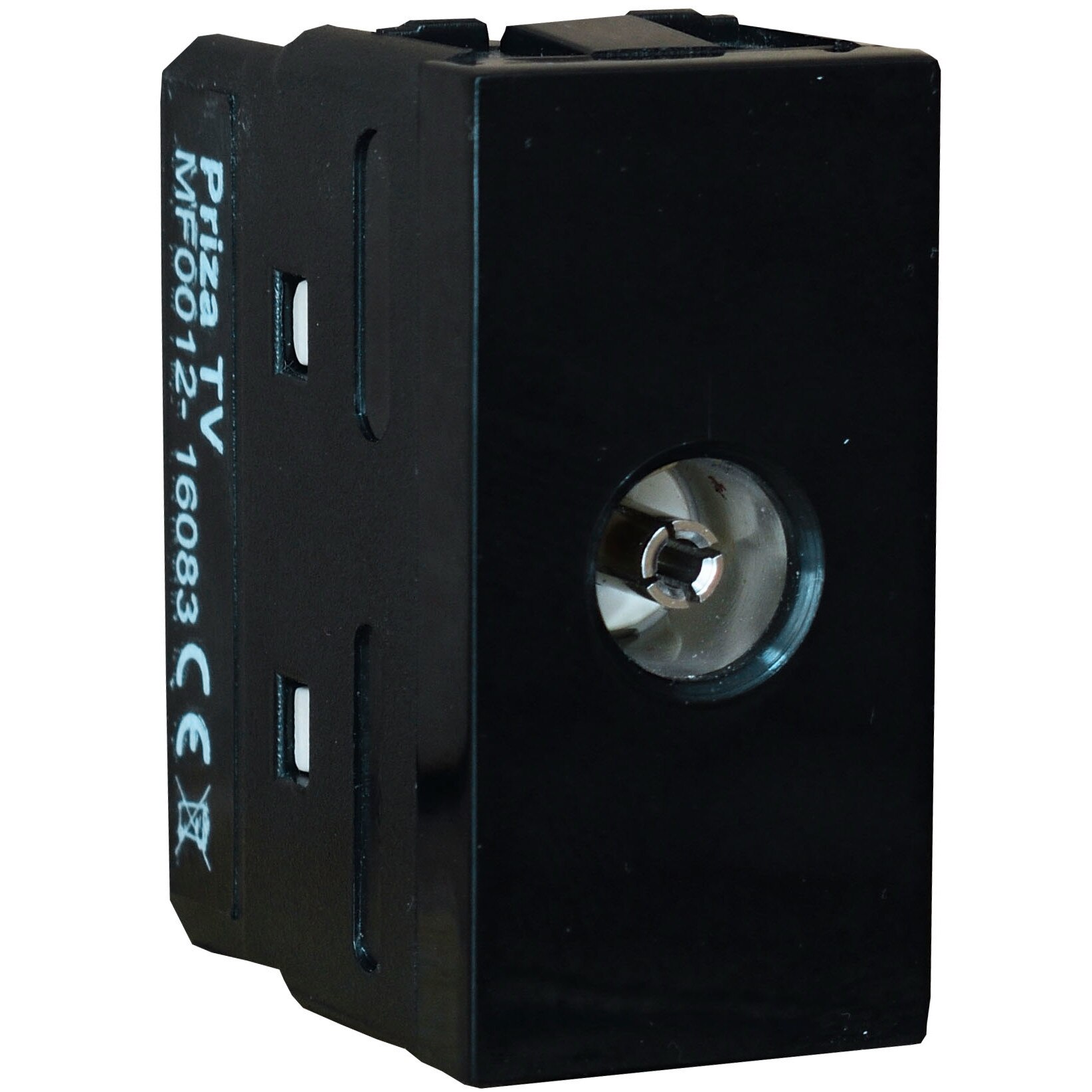 Priza modulara TV negru Stil Premium Comtec