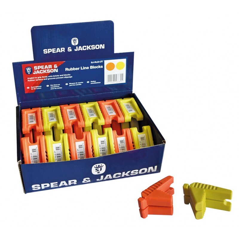 Set 12 perechi ghidaje din plastic pentru trasare in doua culori, Spear & Jackson Tyzack