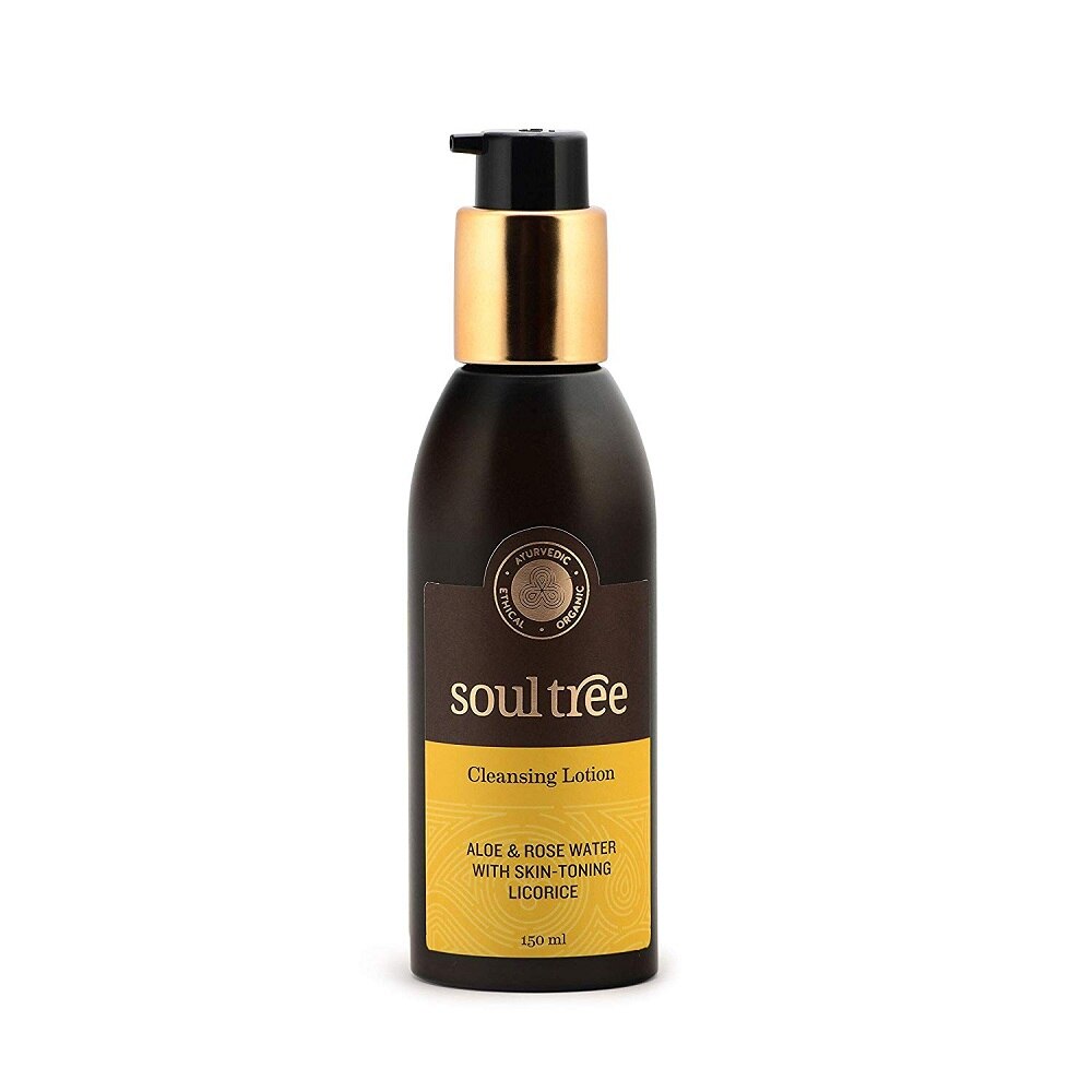 Lapte demachiant cu aloe si apa de trandafir 150ml Soultree
