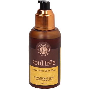Gel de curatare pentru ten cu trandafir, turmeric si miere 120ml Soultree Gel de curatare pentru ten cu trandafir, turmeric si miere 120ml Soultree