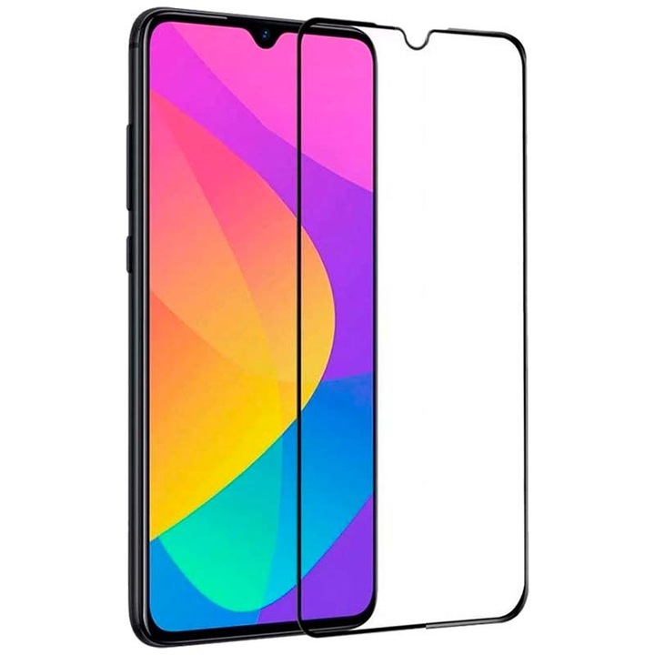 Smart 5D Kijelzővédő fólia, edzett üveg, Xiaomi Redmi 9A / Redmi 9C telefonhoz, teljes képernyős