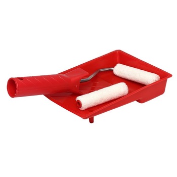 Trafalet vopsele lacuire cu tava -100x10 mm , 2 rezerve Trafalet vopsele lacuire cu tava -100x10 mm , 2 rezerve