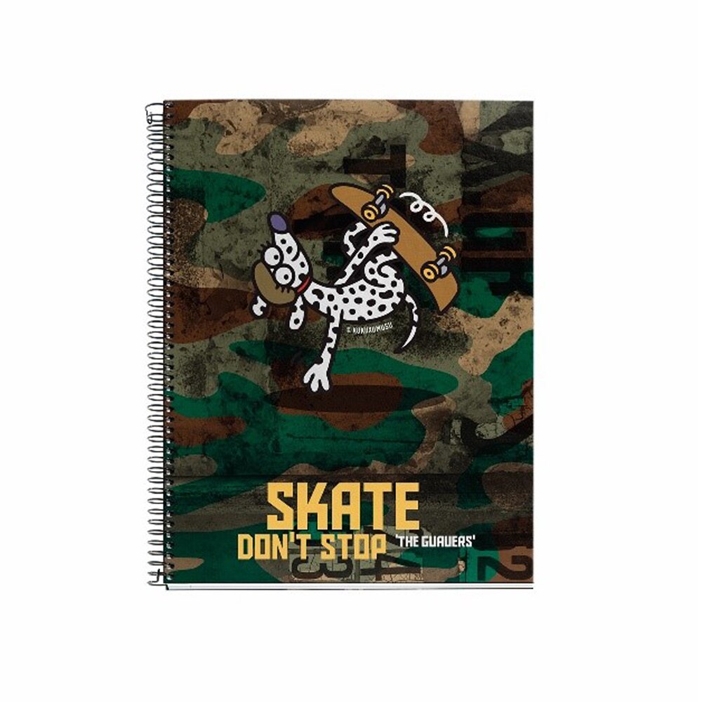 Caiet Kukuxumusu, The Guauers, A4, patratele, 120 file