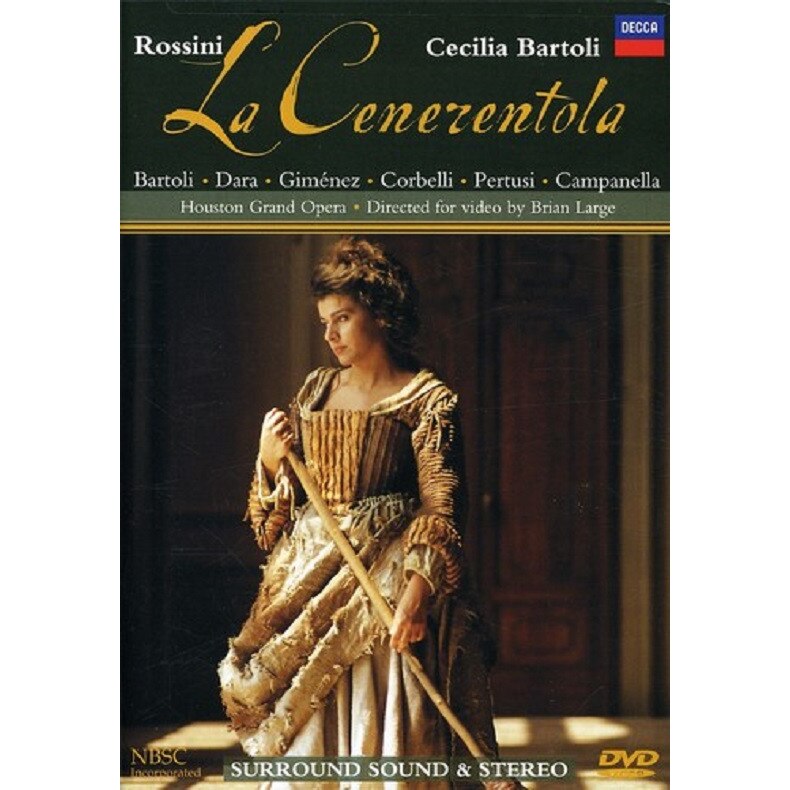 Cecilia Bartoli, Enzo Dara, Raul Gimenez Rossini La Cenerentola (DVD
