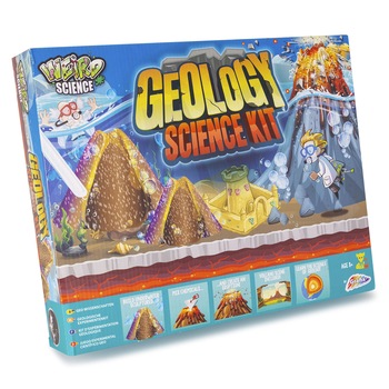 Set geolog, joc eruptie vulcanica, Geology Sciencs kit, R09-0012/19 Set geolog, joc eruptie vulcanica, Geology Sciencs kit, R09-0012/19