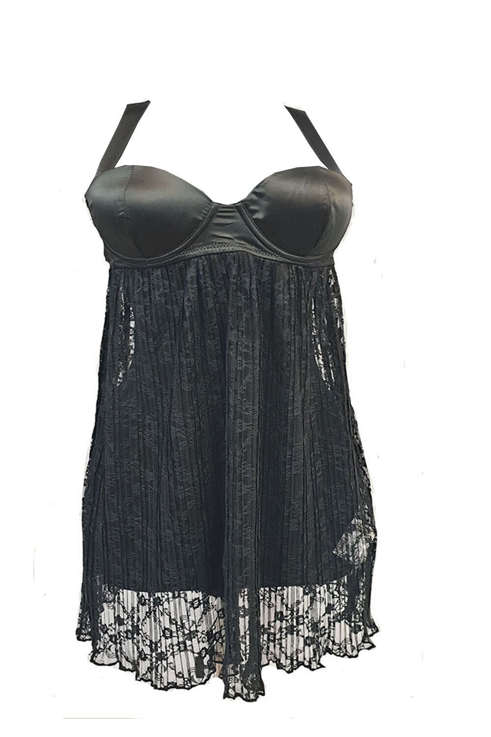 Bluza Tally Weijl, din dantela, poliester, Negru