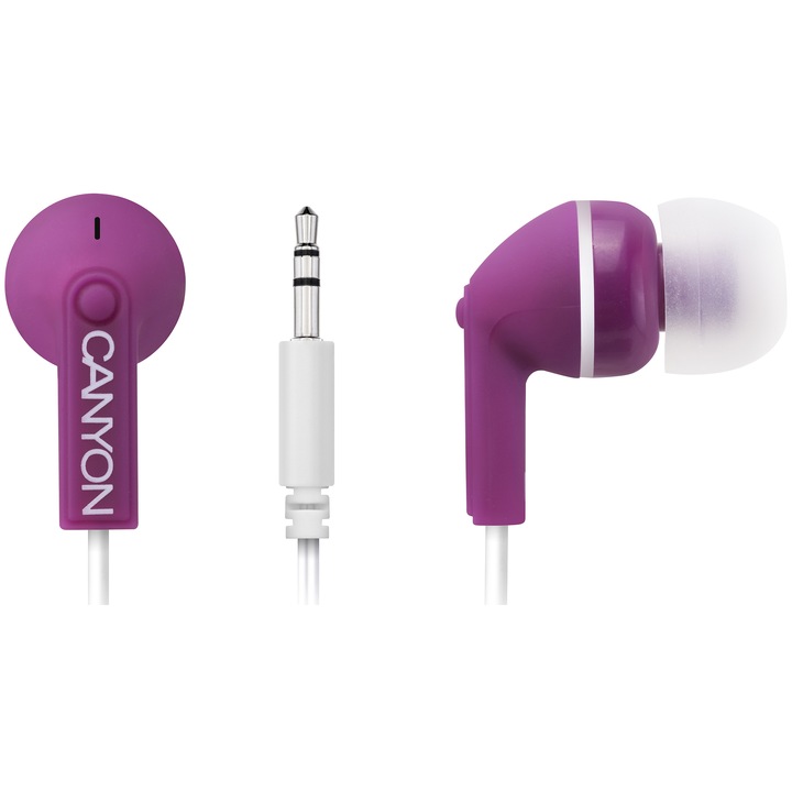 Canyon CNS-CEP01P In-Ear fülhallgató, Lila
