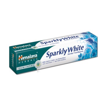 Pasta de dinti Himalaya Sparkly White, 75 ml Pasta de dinti Himalaya Sparkly White, 75 ml