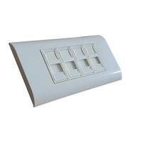 priza 4 porturi vocedate cat6 lankatt neecranata 4 x rj45 - 80x148 utp modulara echipata montaj ingropat sub tencuiala - gigabit imagen 8_0_
0