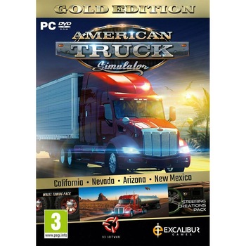 Joc American Truck Simulator Gold Edition pentru PC Joc American Truck Simulator Gold Edition pentru PC