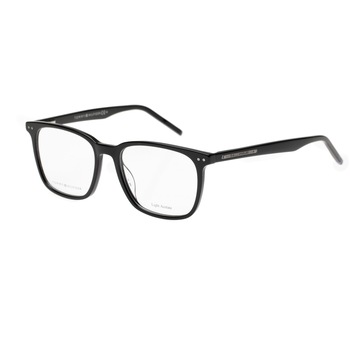 Ochelari de vedere barbati cu rama dreptunghiulara, cu brate si cadru light acetate negre lucioase, TOMMY HILFIGER TH1732 cu lentile Transitions Grey cu Filtru de calculator (E.P.S.) si cu Filtru fotocromatic ofera protectie, tranzitie in tonuri de gri Ochelari de vedere barbati cu rama dreptunghiulara, cu brate si cadru light acetate negre lucioase, TOMMY HILFIGER TH1732 cu lentile Transitions Grey cu Filtru de calculator (E.P.S.) si cu Filtru fotocromatic ofera protectie, tranzitie in tonuri de gri