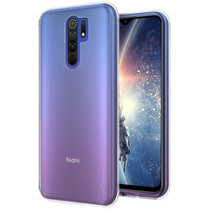 Smart Xiaomi Redmi 9 TPU átlátszó tok