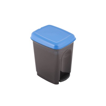 Cos gunoi, 17 litri, Caro, negru/albastru Cos gunoi, 17 litri, Caro, negru/albastru