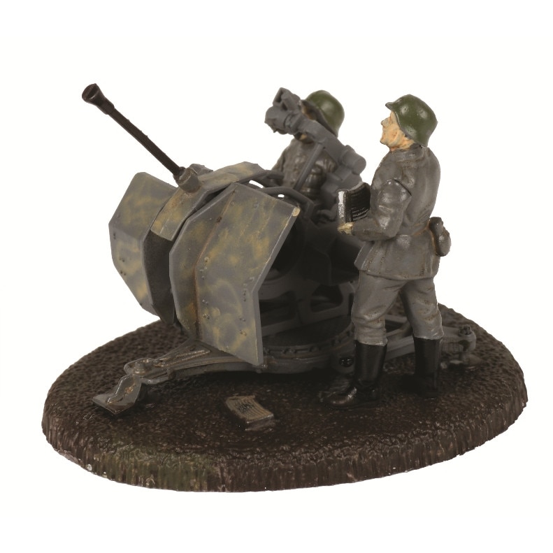 Macheta Militara Zvezda German 20mm Anti-Aircraft Gun Flak 38 with crew 1:72 ZVEZ 6117