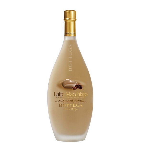 Lichior Bottega Latte Macchiato, 0.5L, 15% alcool