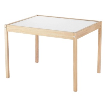 Masuta pentru copii, Zola®, alb si stejar, 48x64x45 cm Masuta pentru copii, Zola®, alb si stejar, 48x64x45 cm