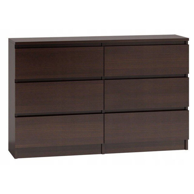 Milanga M6 120 2X3 comoda cu sertar, wenge