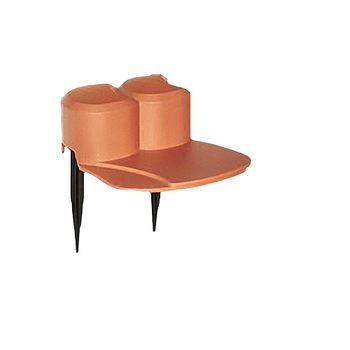 Bordura de gradina, 3.1 metri, 24 de bucati, maro, Prosperplast Bordura de gradina, 3.1 metri, 24 de bucati, maro, Prosperplast