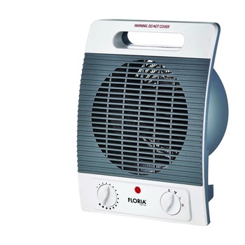 Aeroterma electrica FLORIA, 2000W, 2 nivele de incalzire+rece, Protectie supraincalzire, Termostat reglabil Aeroterma electrica FLORIA, 2000W, 2 nivele de incalzire+rece, Protectie supraincalzire, Termostat reglabil