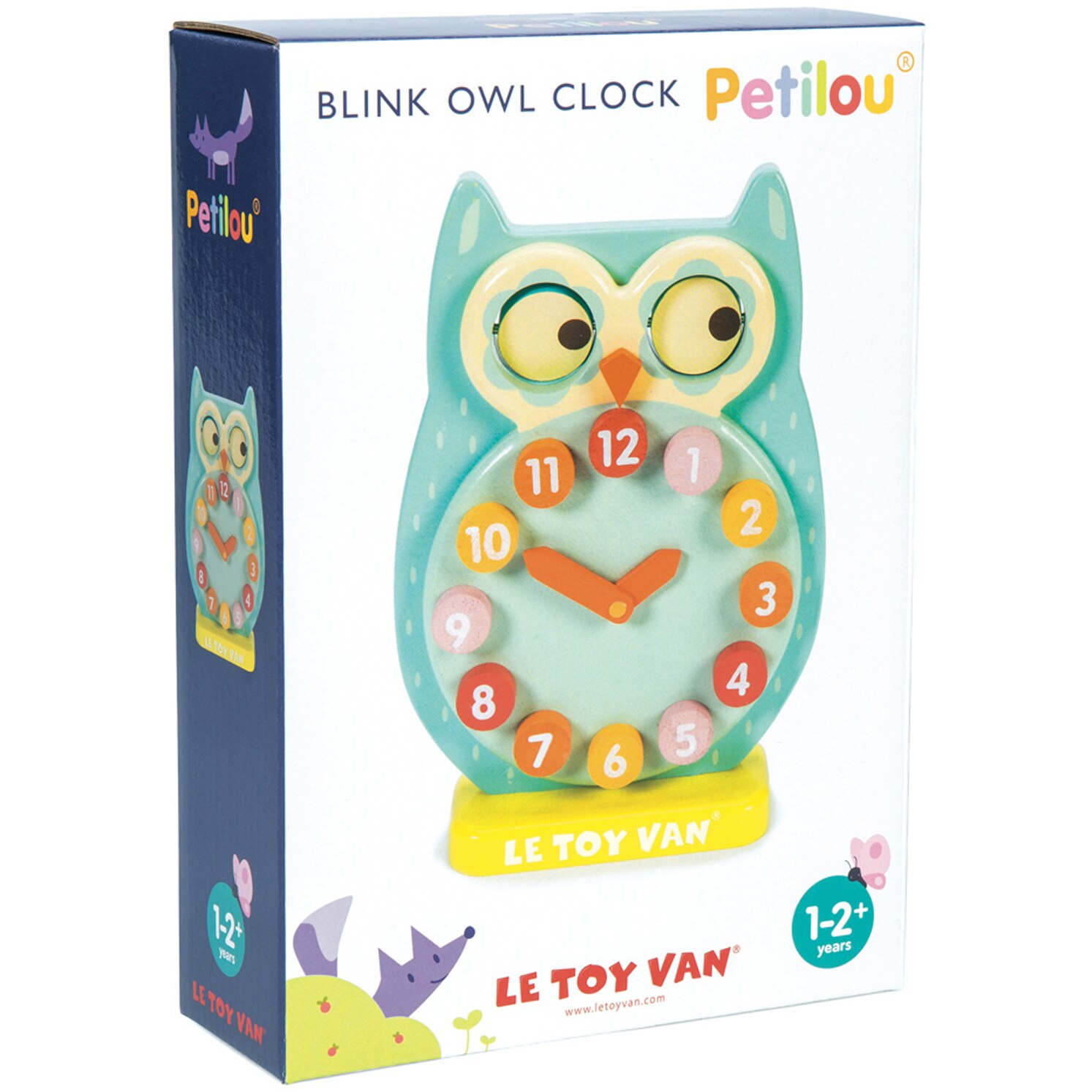 Ceas din lemn Le Toy Van - Bufnita