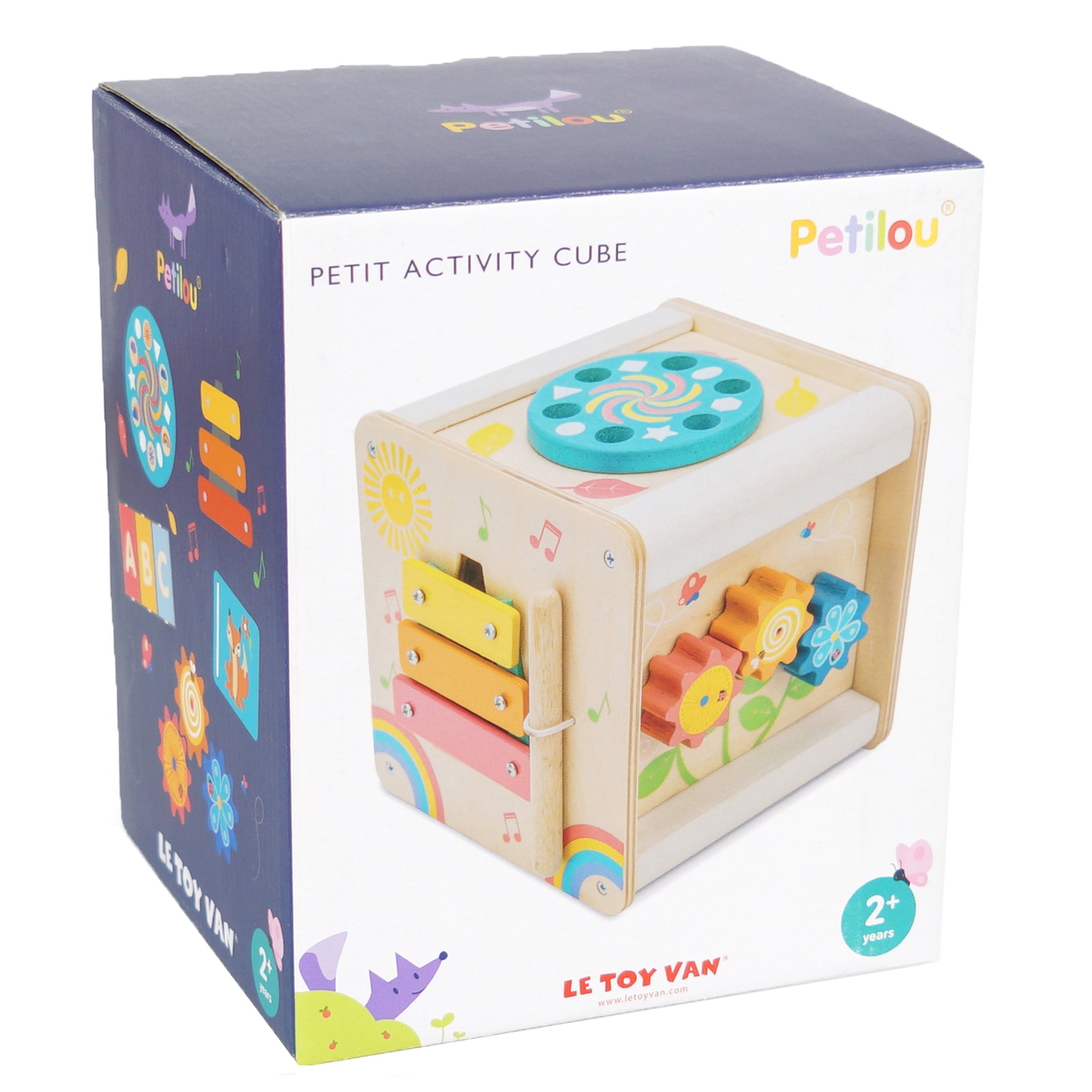 Cub din lemn cu activitati Le Toy Van