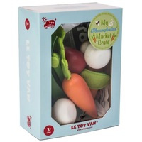 Set de joaca din lemn Le Toy Van - Ladita cu legume