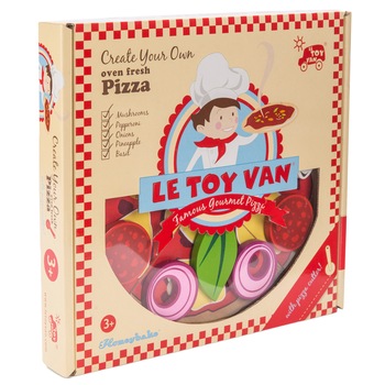 Set de joaca din lemn Le Toy Van - Pizza Set de joaca din lemn Le Toy Van - Pizza