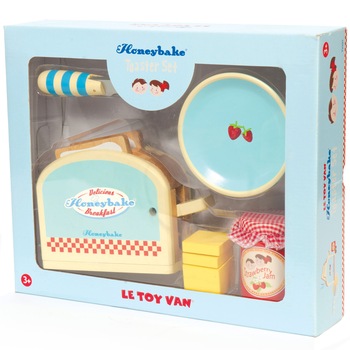 Set de joaca din lemn Le Toy Van - Toaster Set de joaca din lemn Le Toy Van - Toaster