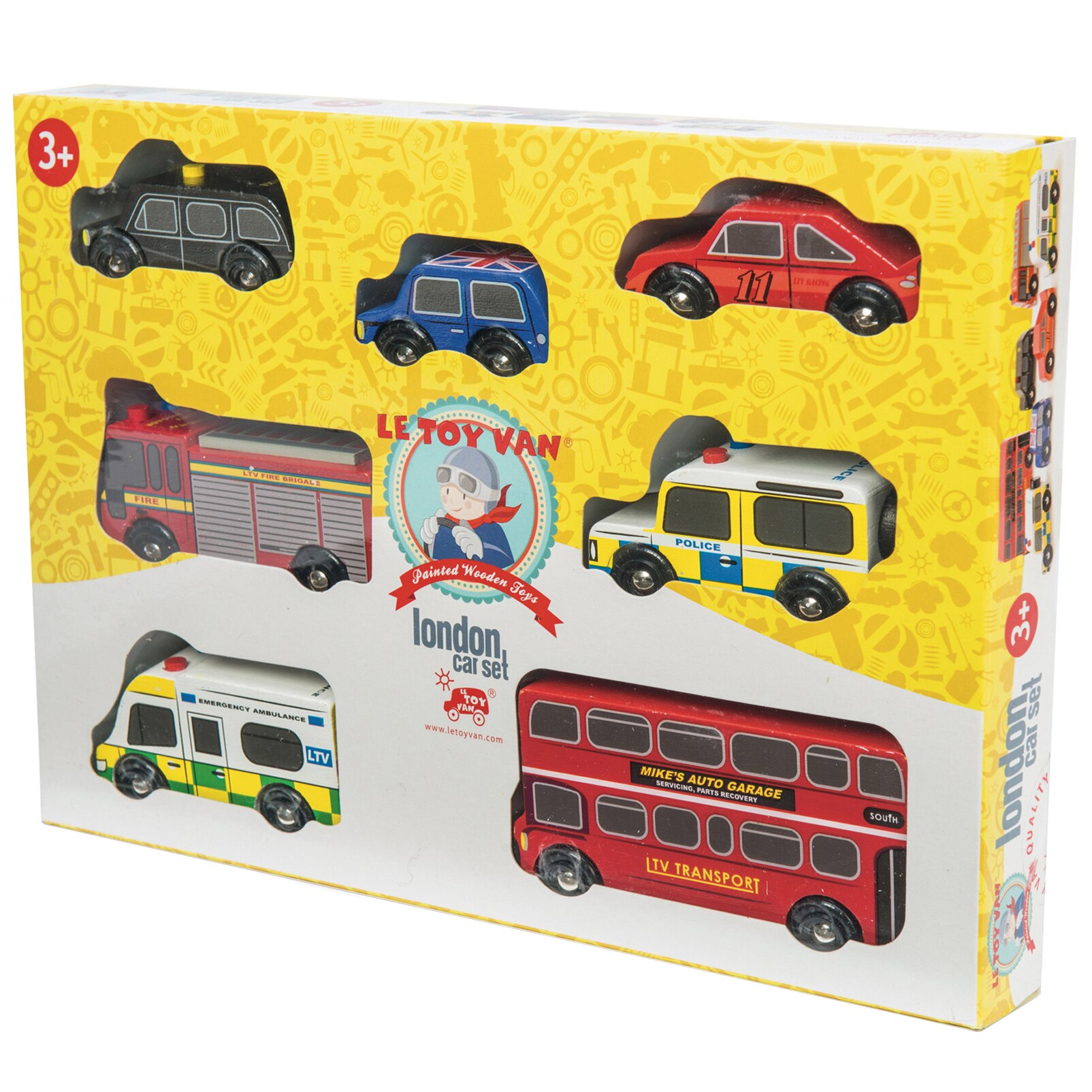 Set 7 masinute Le Toy Van - Vehicule londoneze