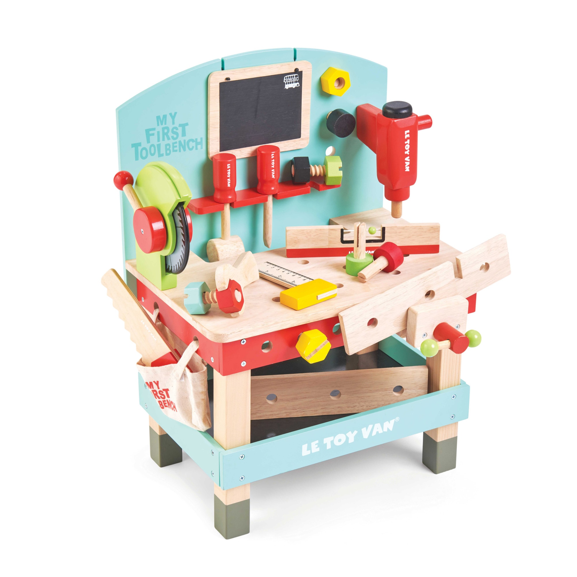 Set de joaca din lemn Le Toy Van - Primul meu banc de lucru