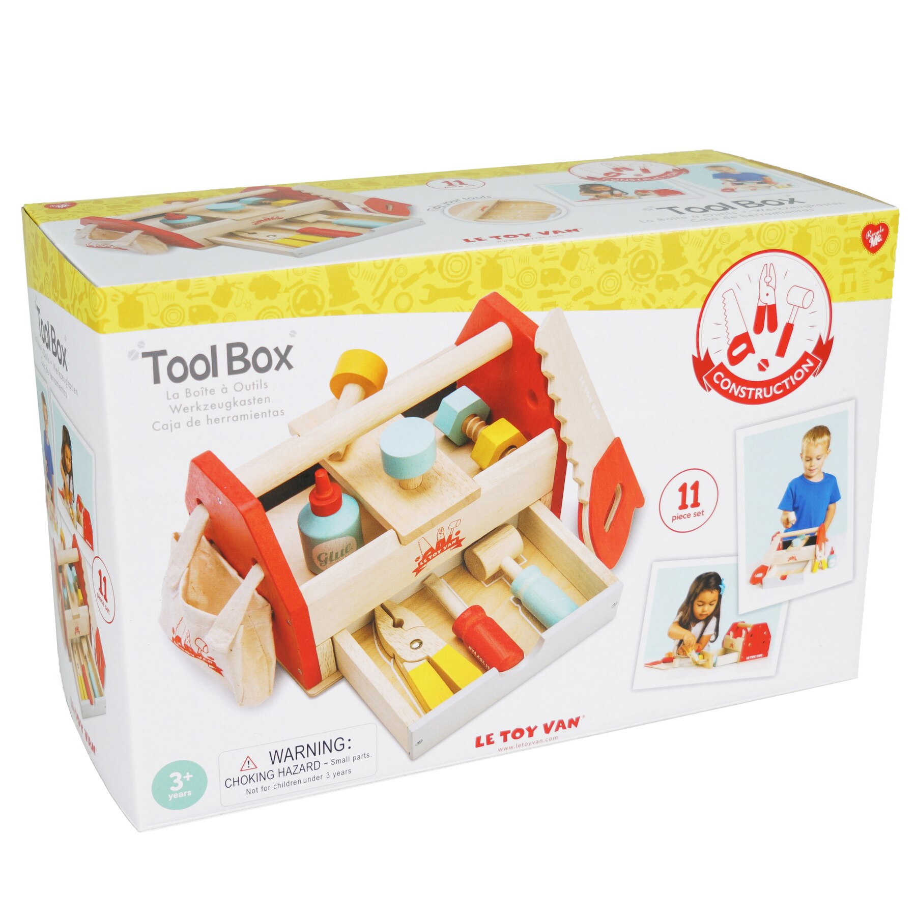 Set de joaca din lemn Le Toy Van - Trusa de scule