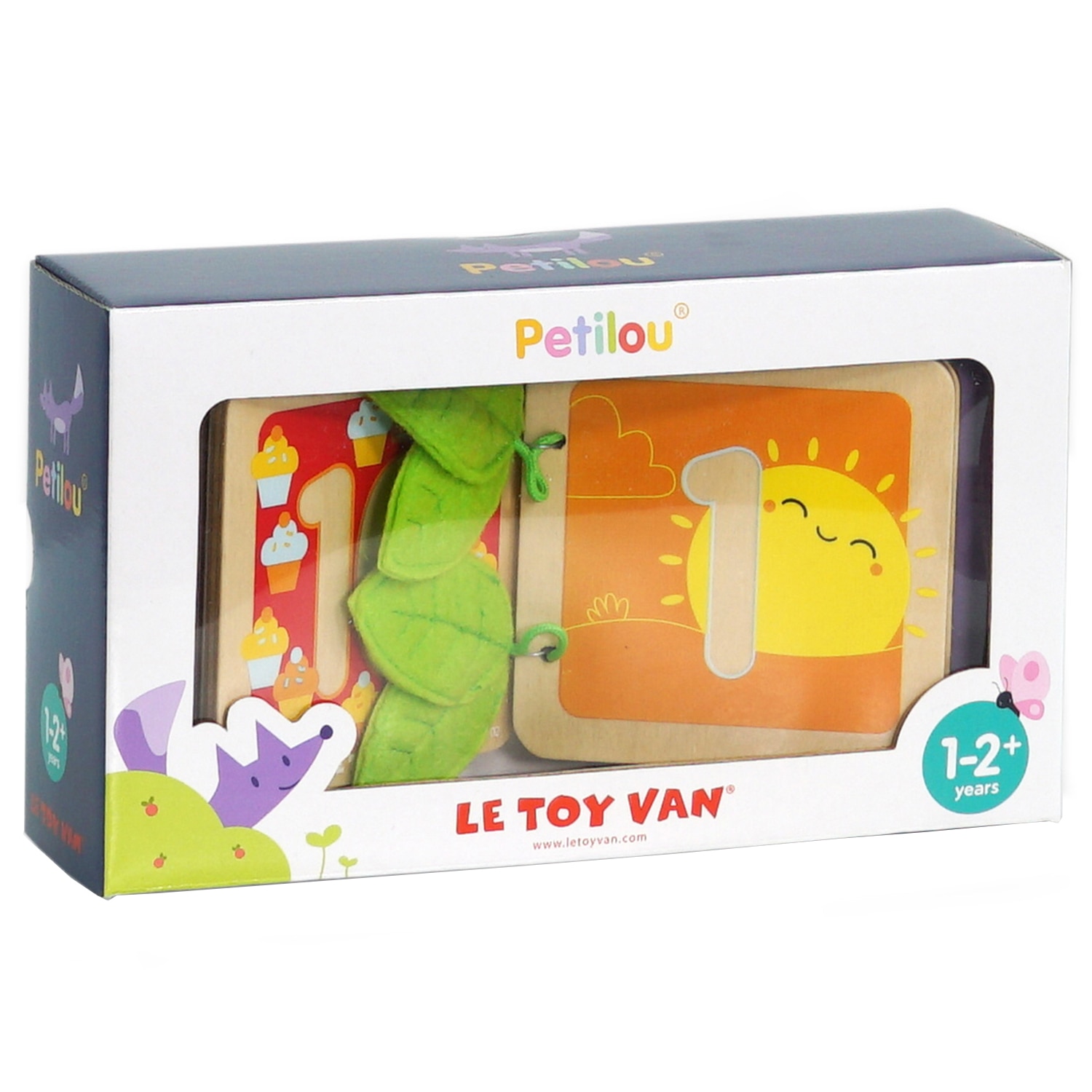 Carticica din lemn cu cifre Le Toy Van