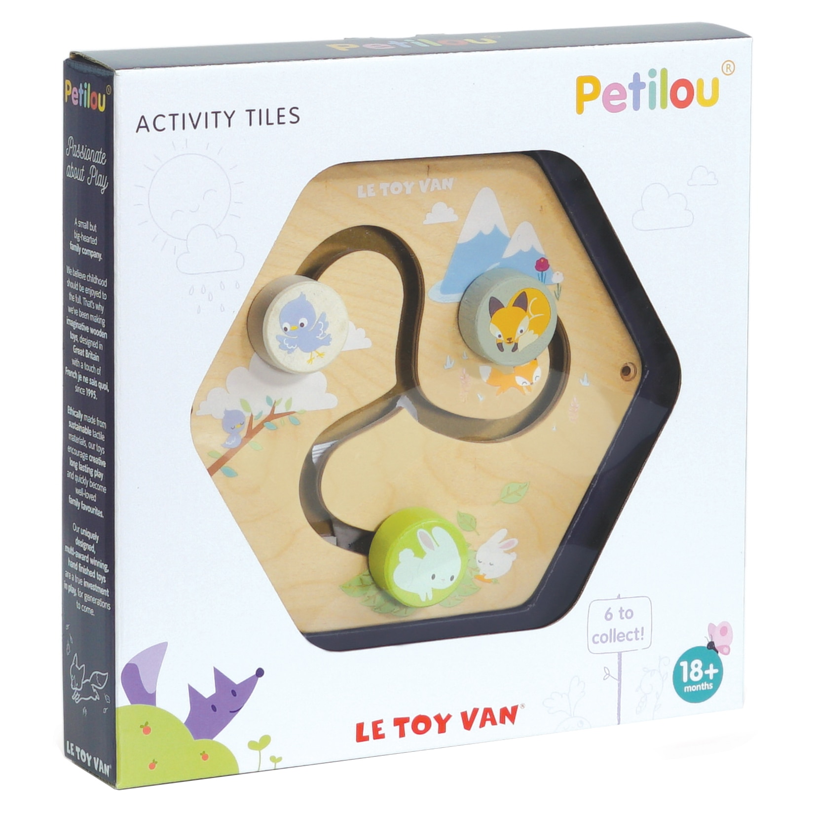 Set de joaca din lemn Le Toy Van - Gaseste calea