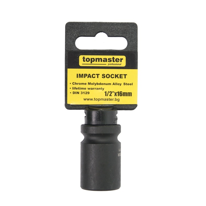 Ударна вложка TopMaster 330200, 1/2" x 18 mm