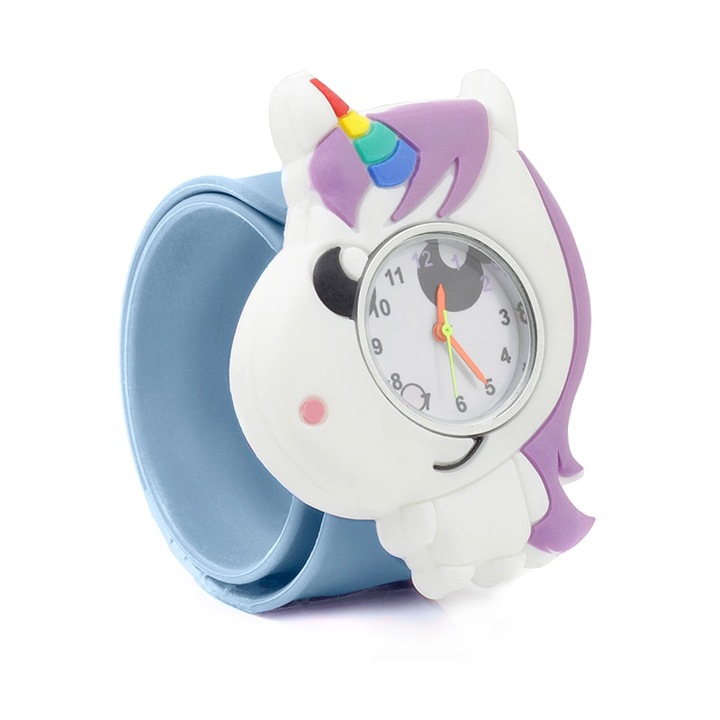 Pop Watch Wacky Watch Unicorn Gyerek karóra, világoskék