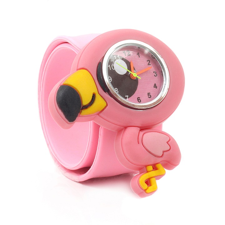 Ceas colectionabil Pop Watch, Wacky Watch Flamingo