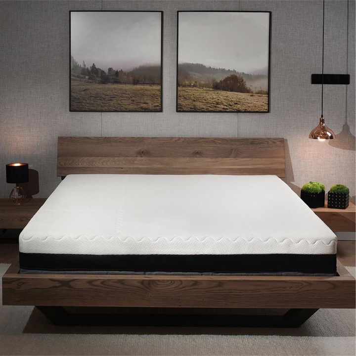 Saltea Ortopedica, Best Sleep, Star, 180x200x26cm, cu arcuri individuale, Hipoalergenic, Sistem de aerisire, husa detasabila, fermitate medie