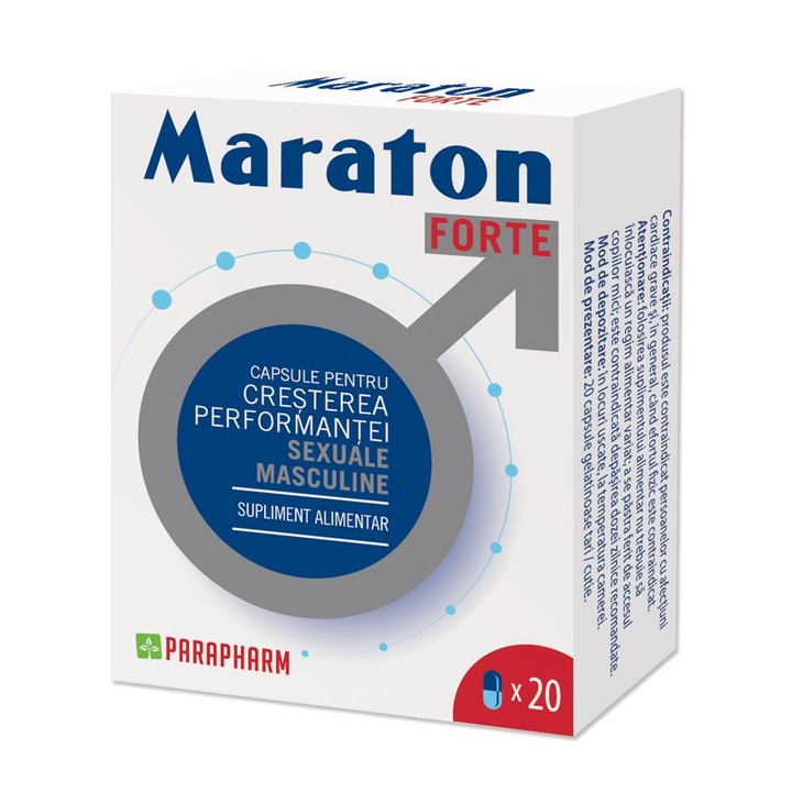 Supliment alimentar Maraton Forte, 20 capsule