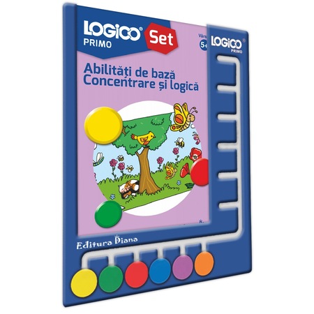 Set Joc Educativ Logico Primo Cu Rama Concentrare Si Logica Multicolor 5 Ani Emag Ro