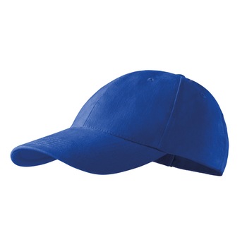 Sapca unisex, 100% Bumbac, 6 panele, albastru Sapca unisex, 100% Bumbac, 6 panele, albastru